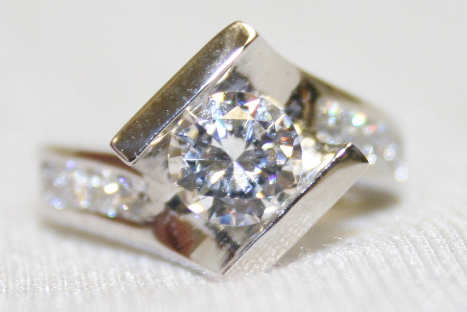 John Atencio Intrigue Semi-Mount Engagement Ring