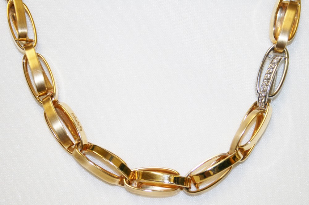 Isabelle Fa 18kt Yellow Gold and Platinum Chain