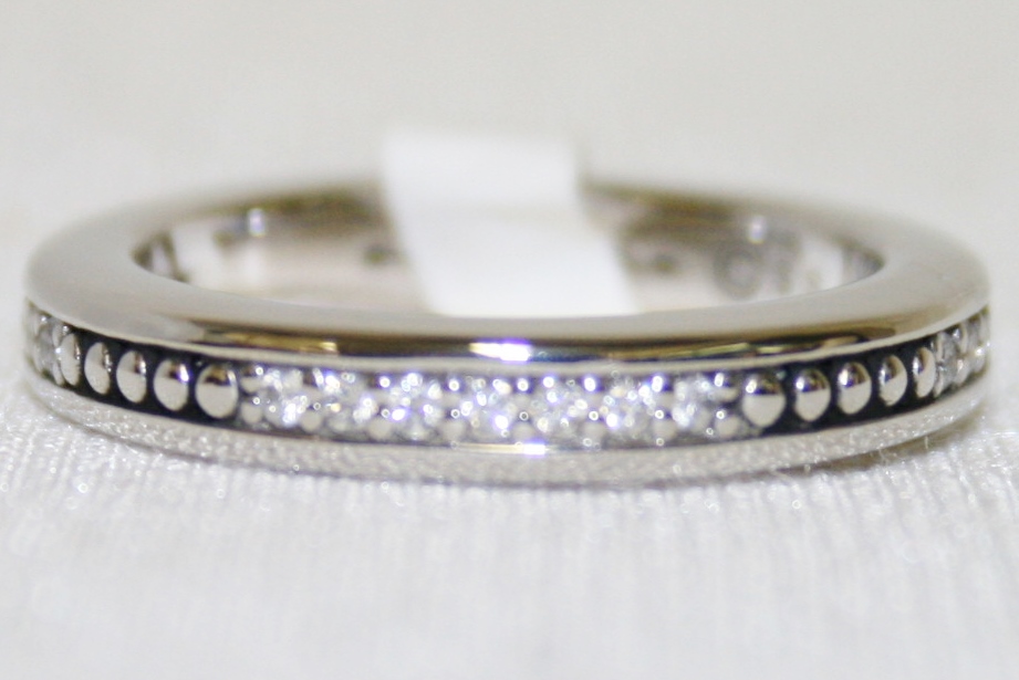 John Atencio Antigua Apollo Diamond Stack Ring