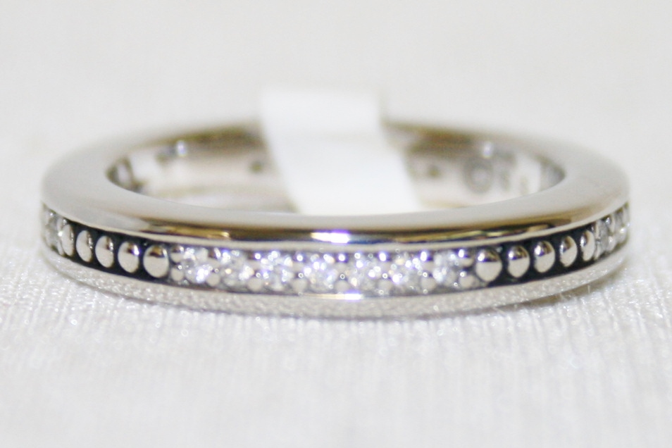 John Atencio Antigua Apollo Diamond Stack Ring