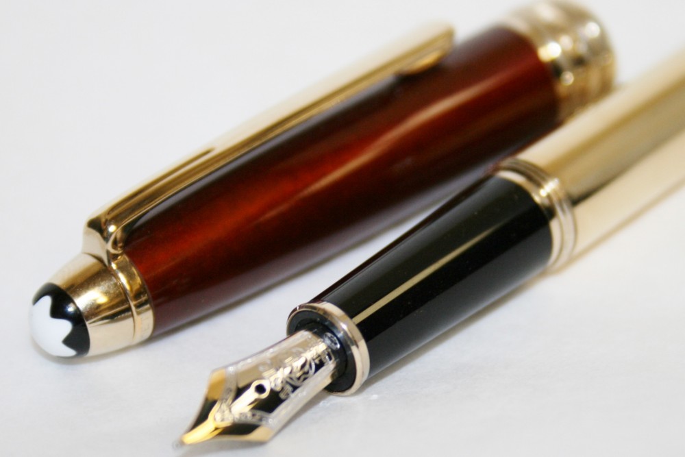 Montblanc Citrine Classic Fountain Pen Fine