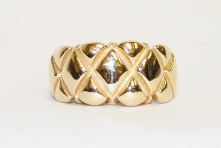 Yellow Gold Dome Ring