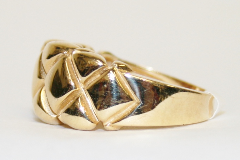 Yellow Gold Dome Ring