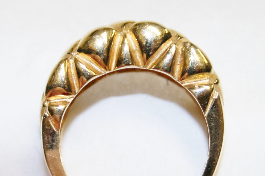 Yellow Gold Dome Ring