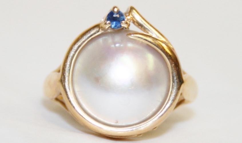 Mabe Pearl Ring