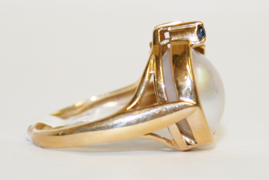 Mabe Pearl Ring