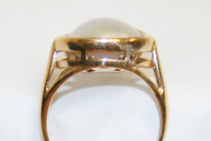 Mabe Pearl Ring