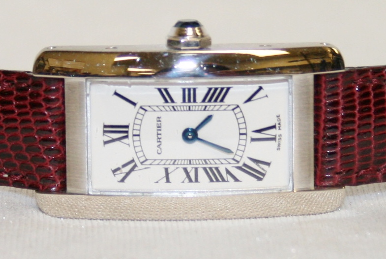 Cartier Americaine Tank Watch 20mm