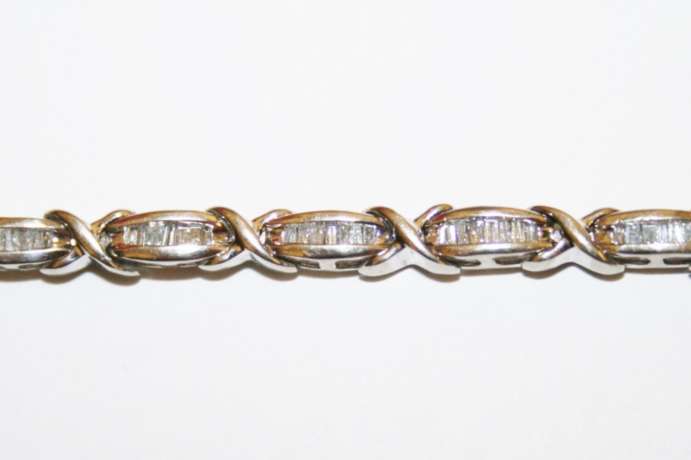 White Gold Diamond Tennis Bracelet