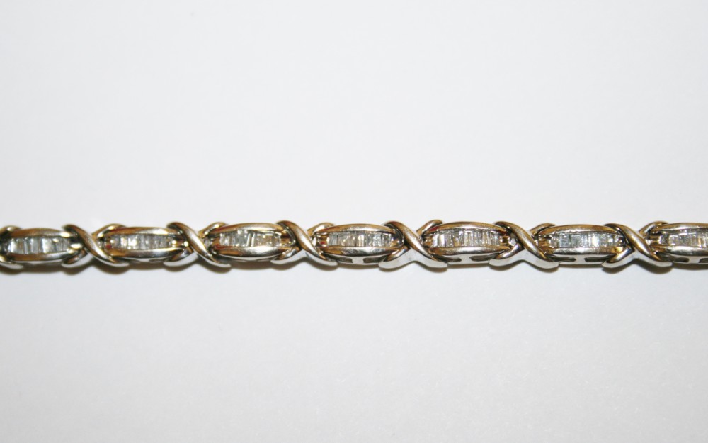 White Gold Diamond Tennis Bracelet