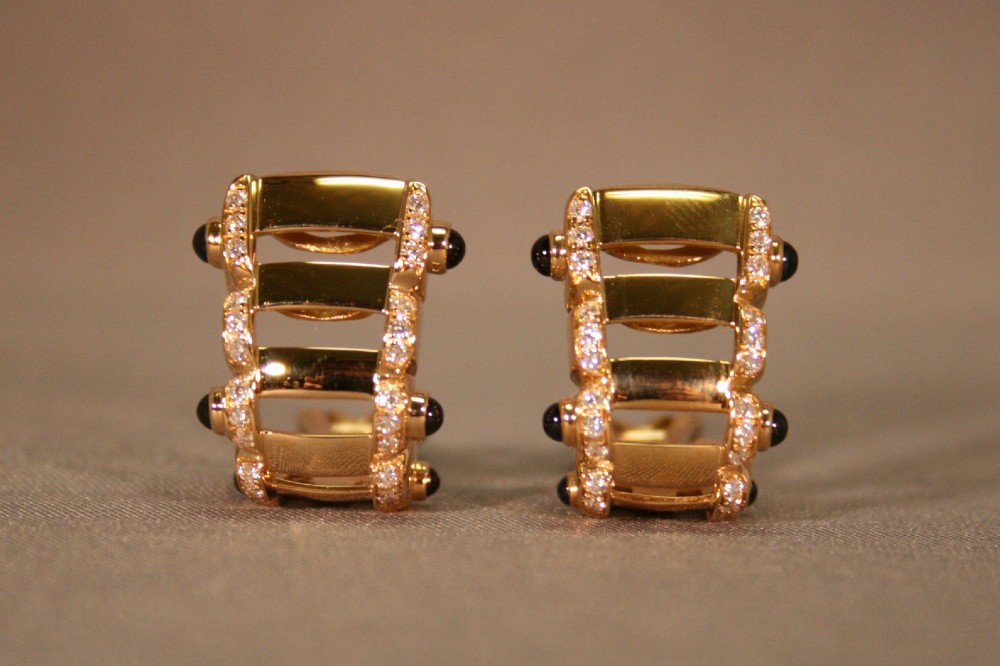 Patek Philippe Rose Gold Twenty~4 Earrings