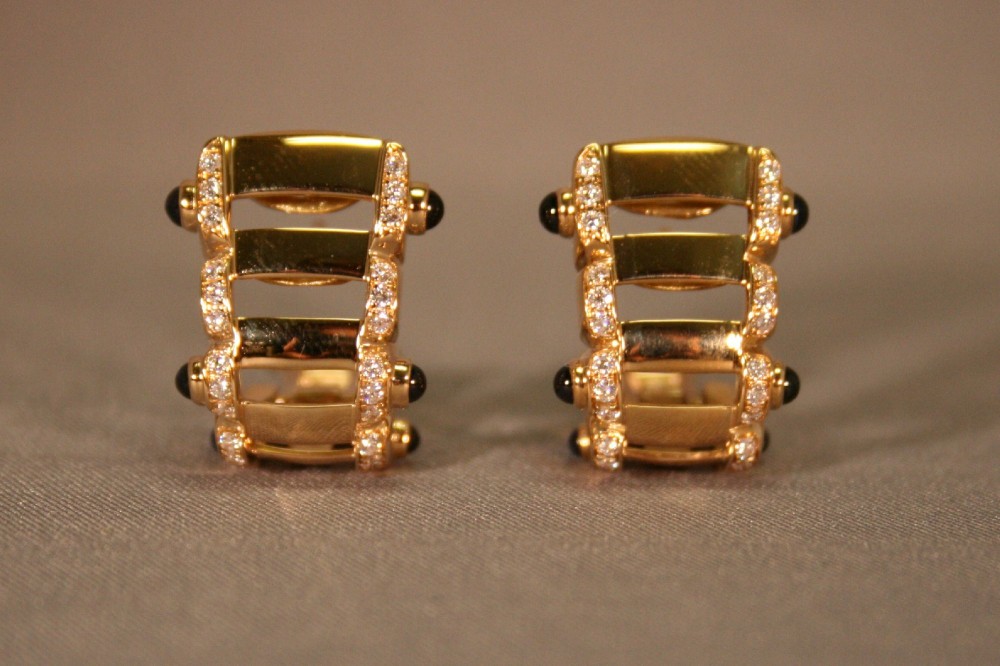 Patek Philippe Rose Gold Twenty~4 Earrings