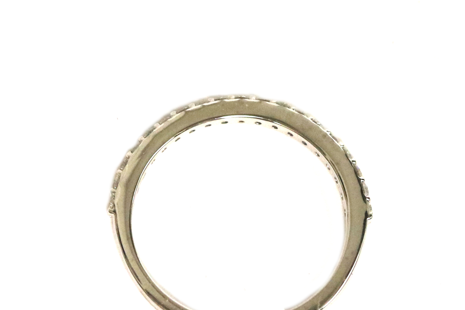 White Gold Diamond Wedding Band – 0.38ct TW