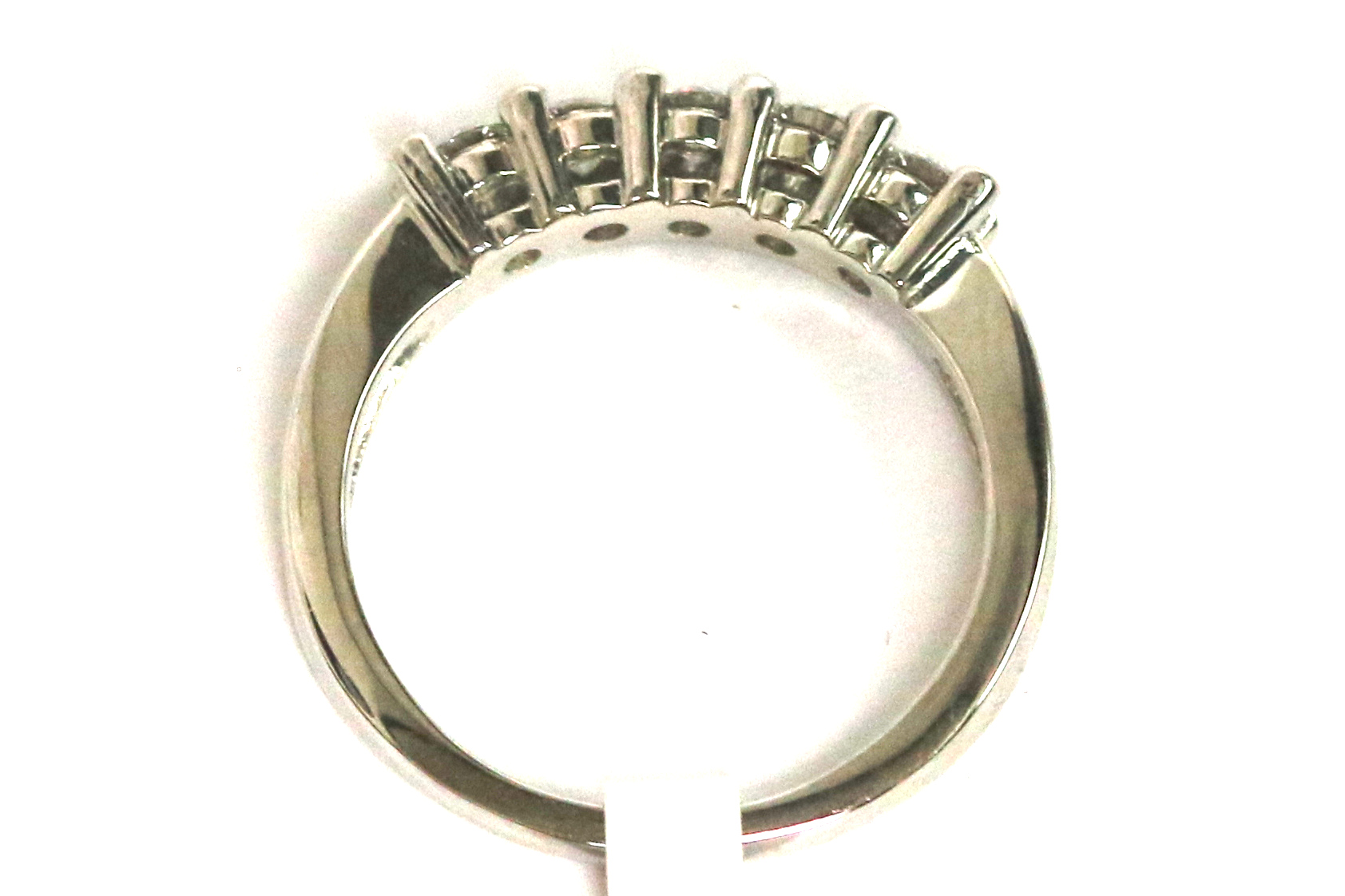 Platinum Diamond Wedding Ring – 0.72ct