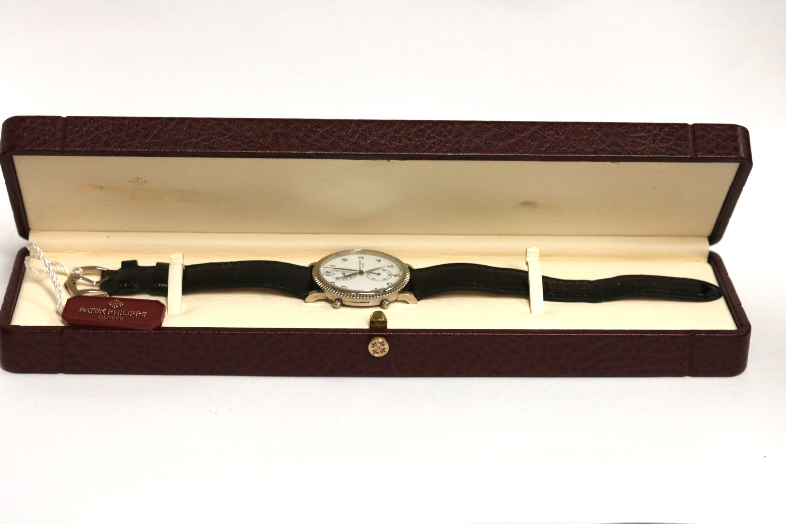 Patek Philippe Travel Time Dual Time Zone 18k White Gold Watch – 5034G
