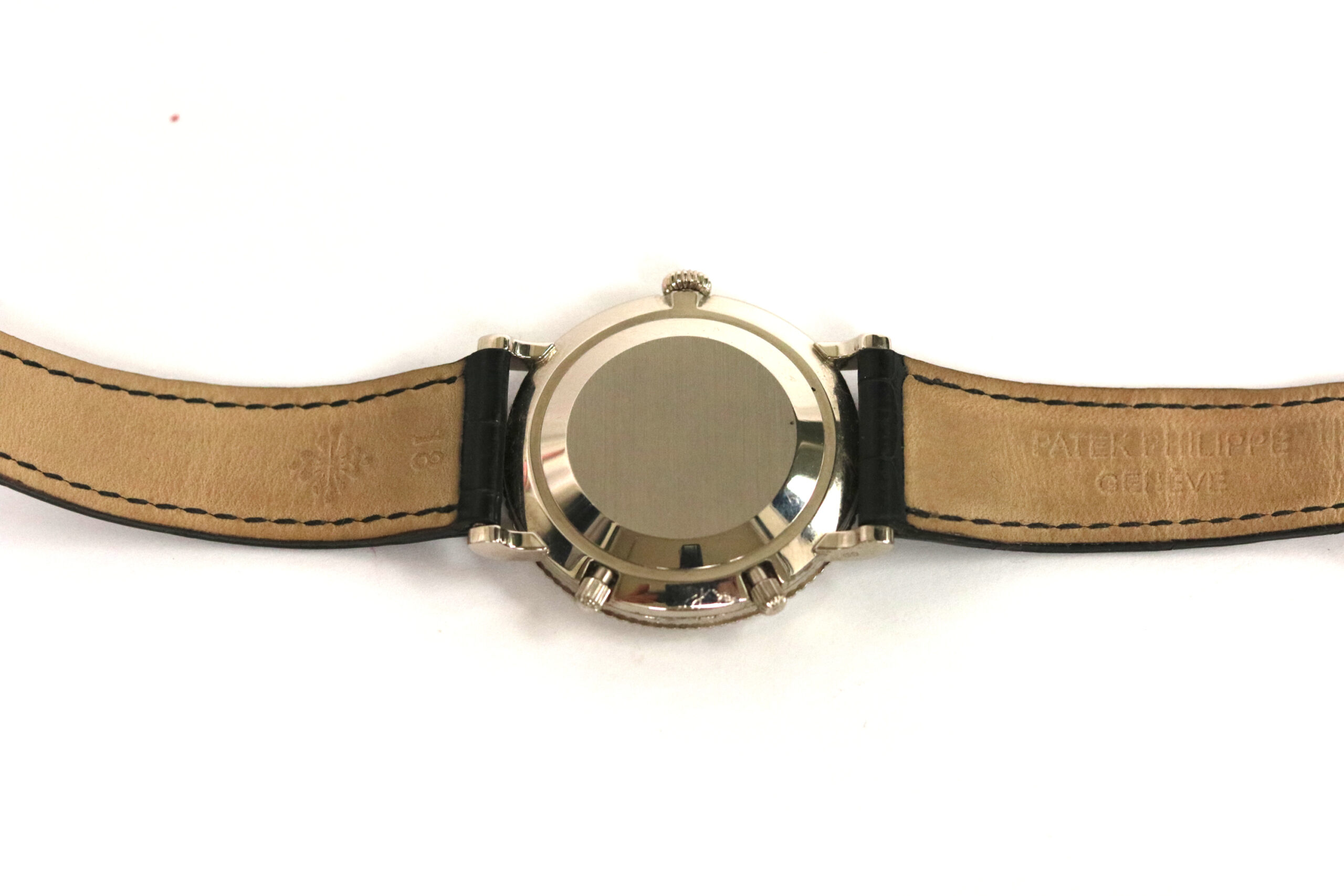 Patek Philippe Travel Time Dual Time Zone 18k White Gold Watch – 5034G