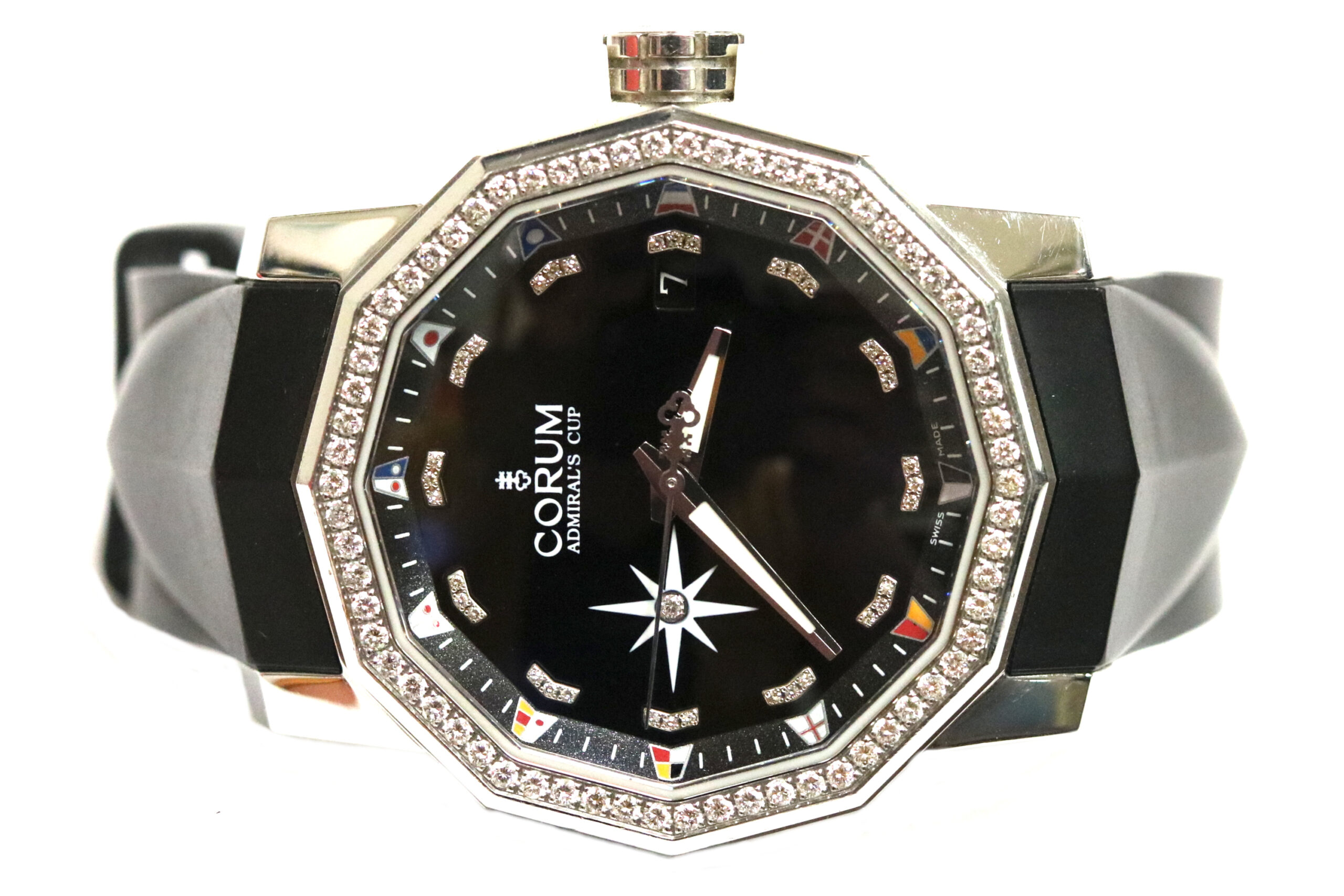 Corum Admirals Cup Diamond Bezel 40mm