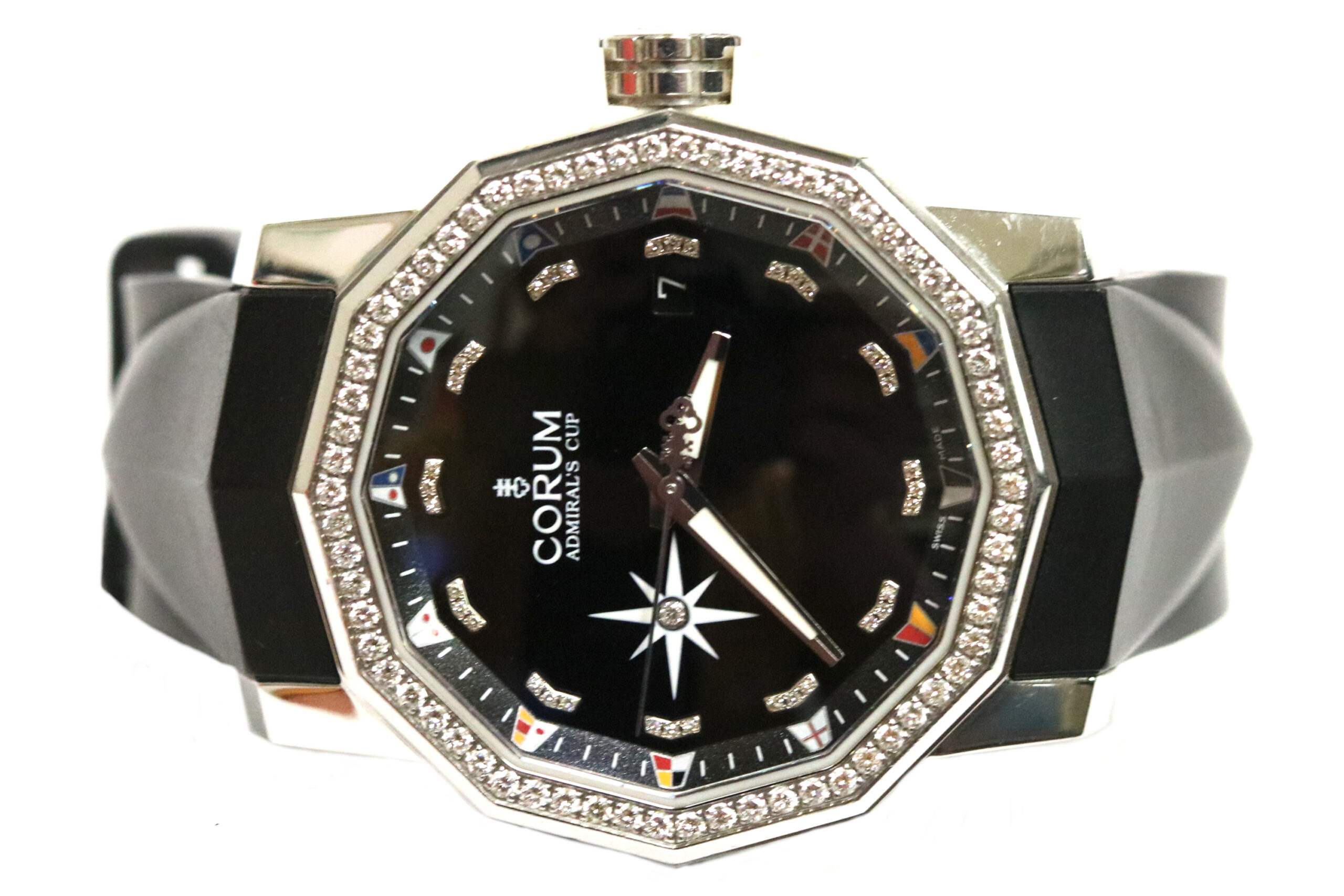 Corum Admirals Cup Diamond Bezel 40mm