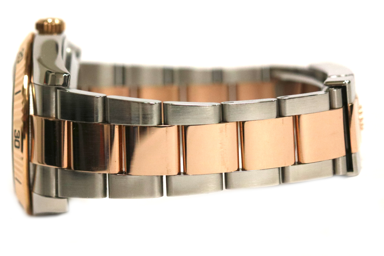 Rolex Turnograph Datejust Silver Dial Stainless & 18kt Rose Gold