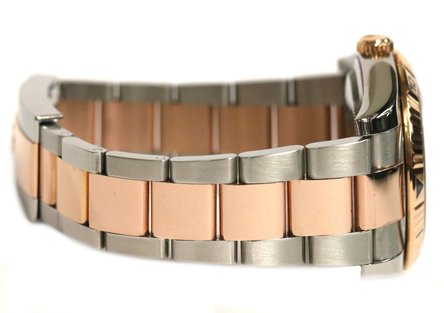 Rolex Turnograph Datejust Silver Dial Stainless & 18kt Rose Gold