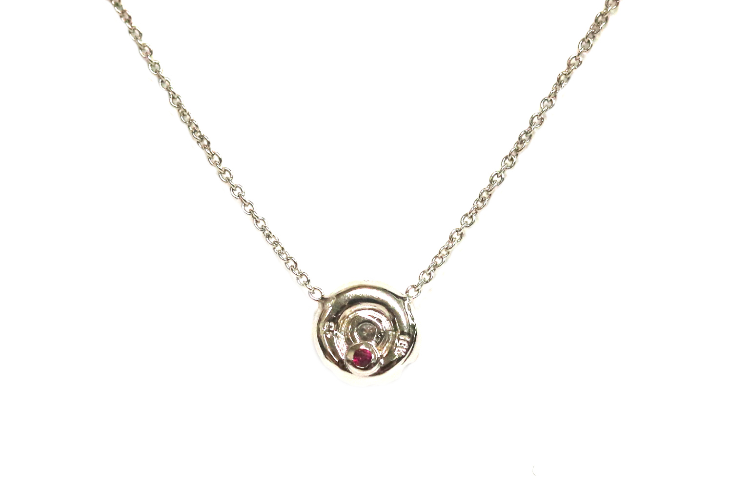 Roberto Coin Diamond Halo Necklace – 0.27ct. TW