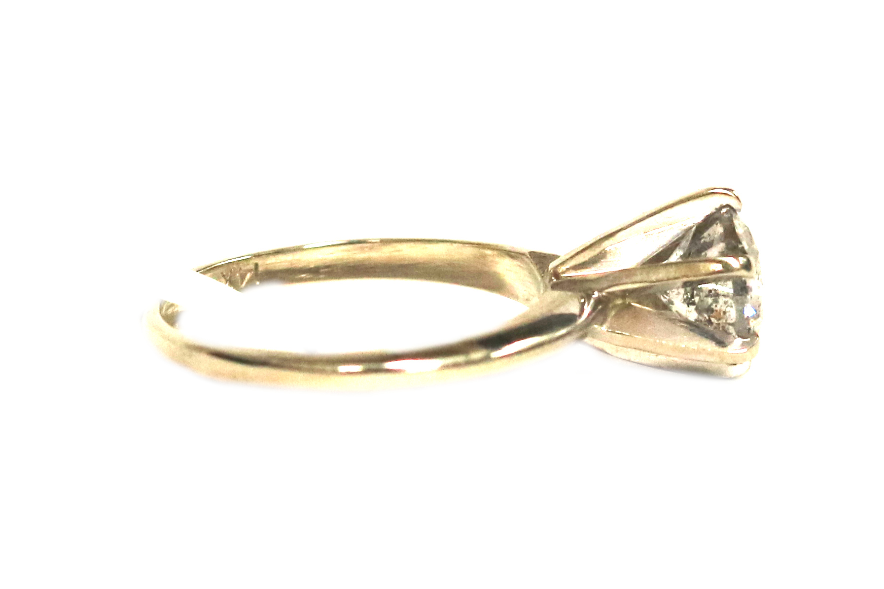 White Gold Diamond Engagement Ring – 1.52ct.