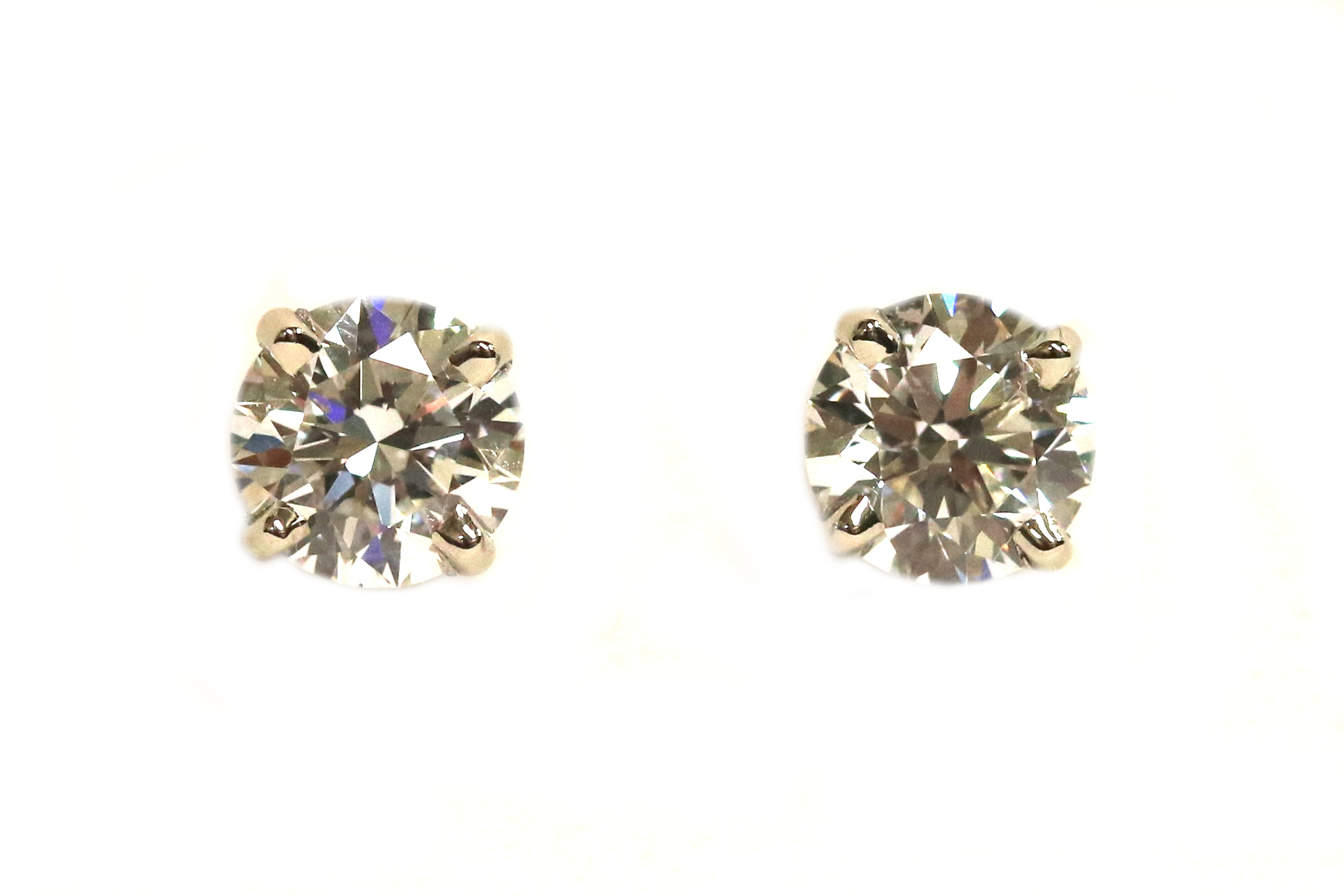 Lab Grown Diamond Stud Earrings – 4.03ct TW