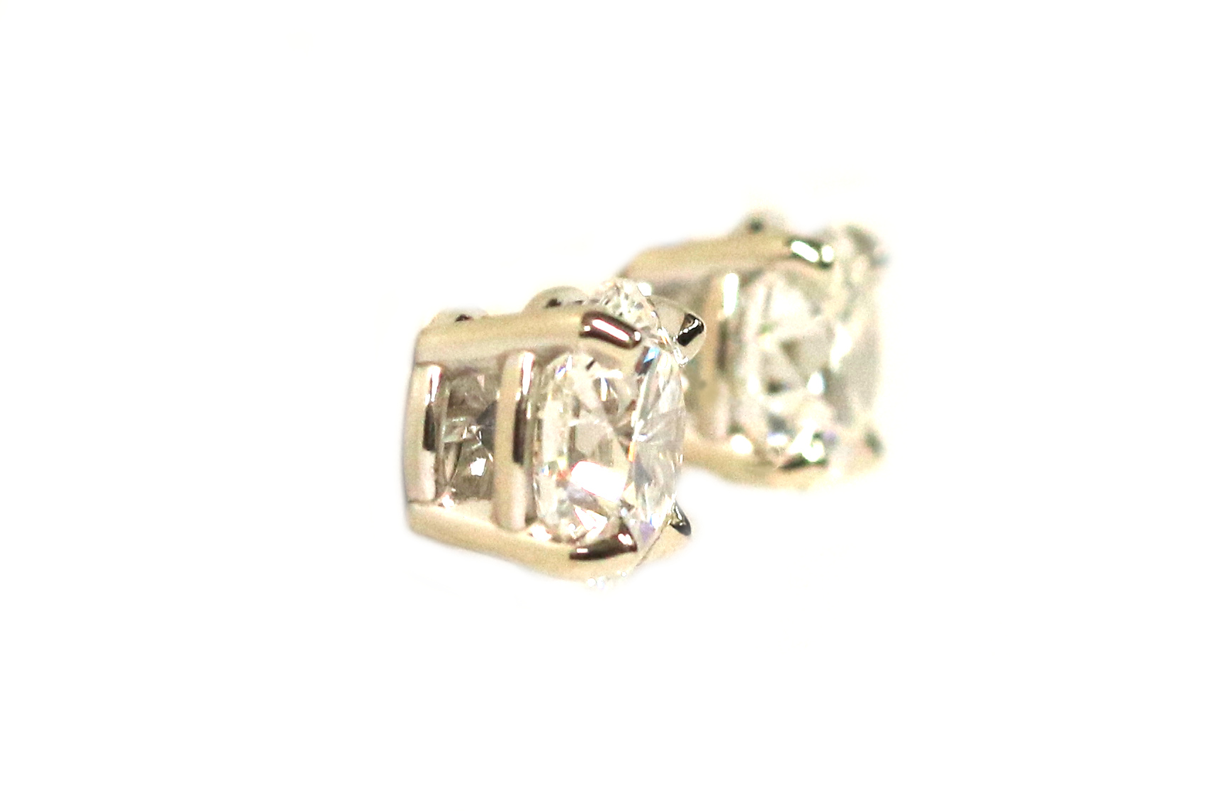 Lab Grown Diamond Stud Earrings – 4.03ct TW