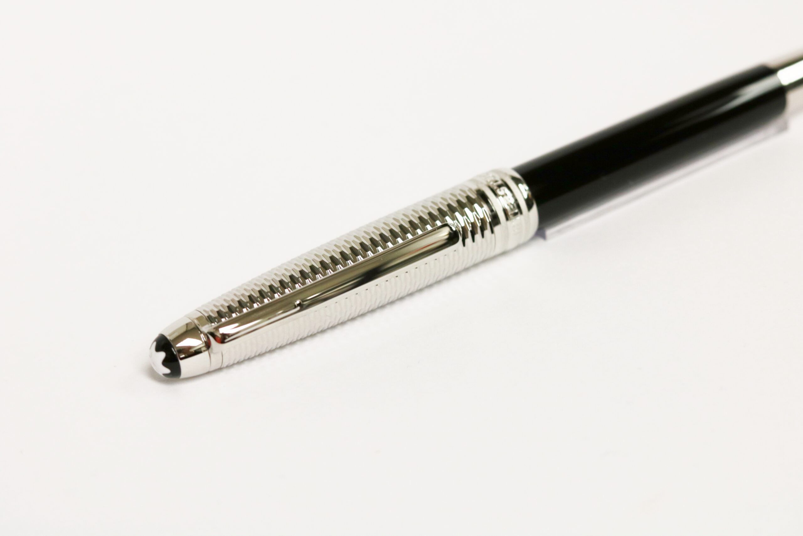 Montblanc Doue 163 Geometry Rollerball Black and Platinum