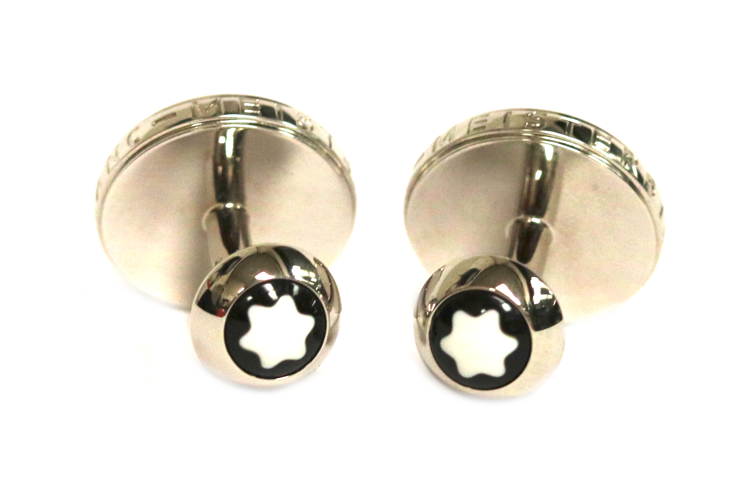 Montblanc Lapis and Black Onyx Cufflinks